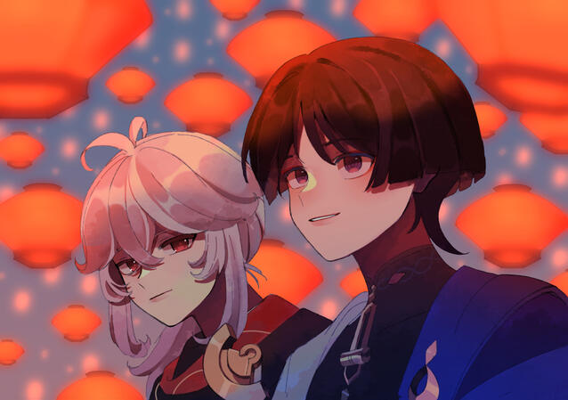 manga style / type b / bust up